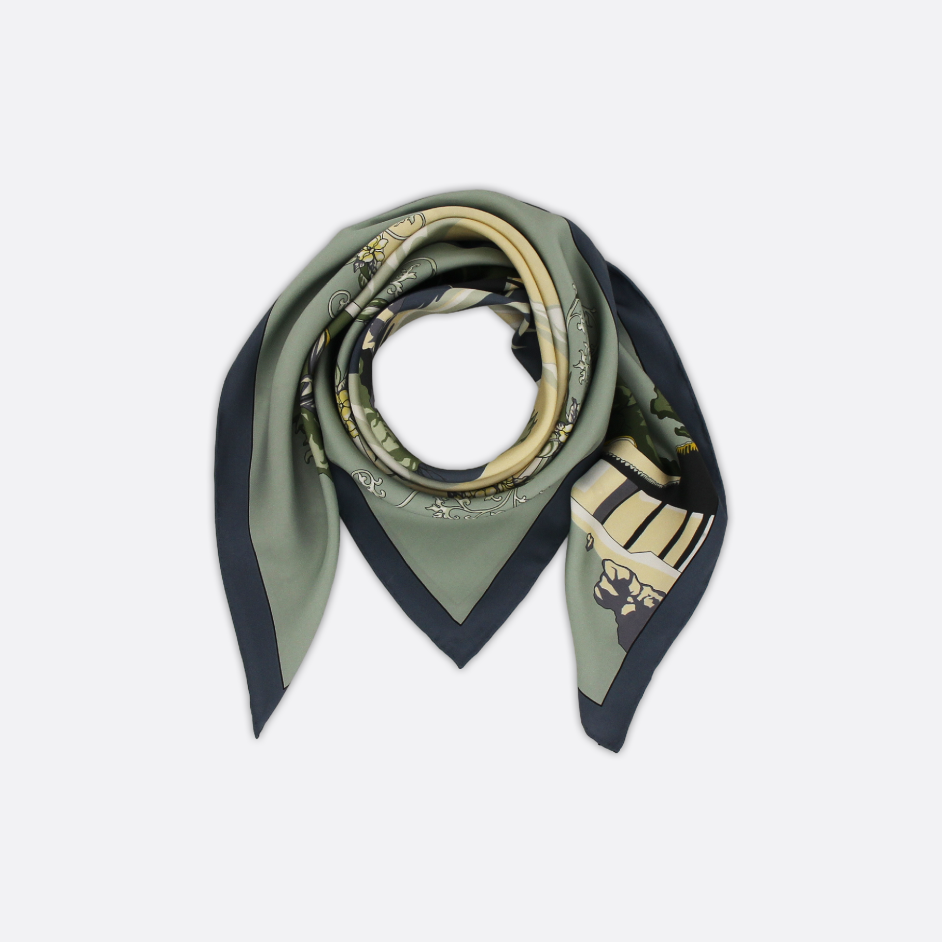 Serene Lake Scarf 90