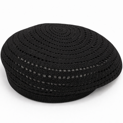 Béret en maille réglable Aurora