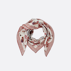 Spring Symphony Scarf 01 / 100% Silk / 90x90cm