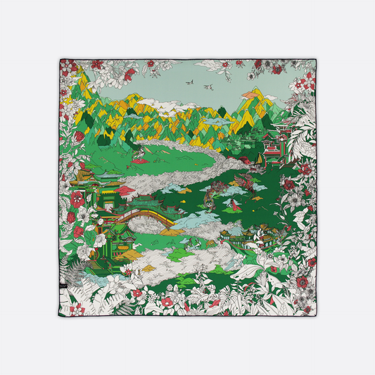 Jardins de Saisons Scarf 03-90