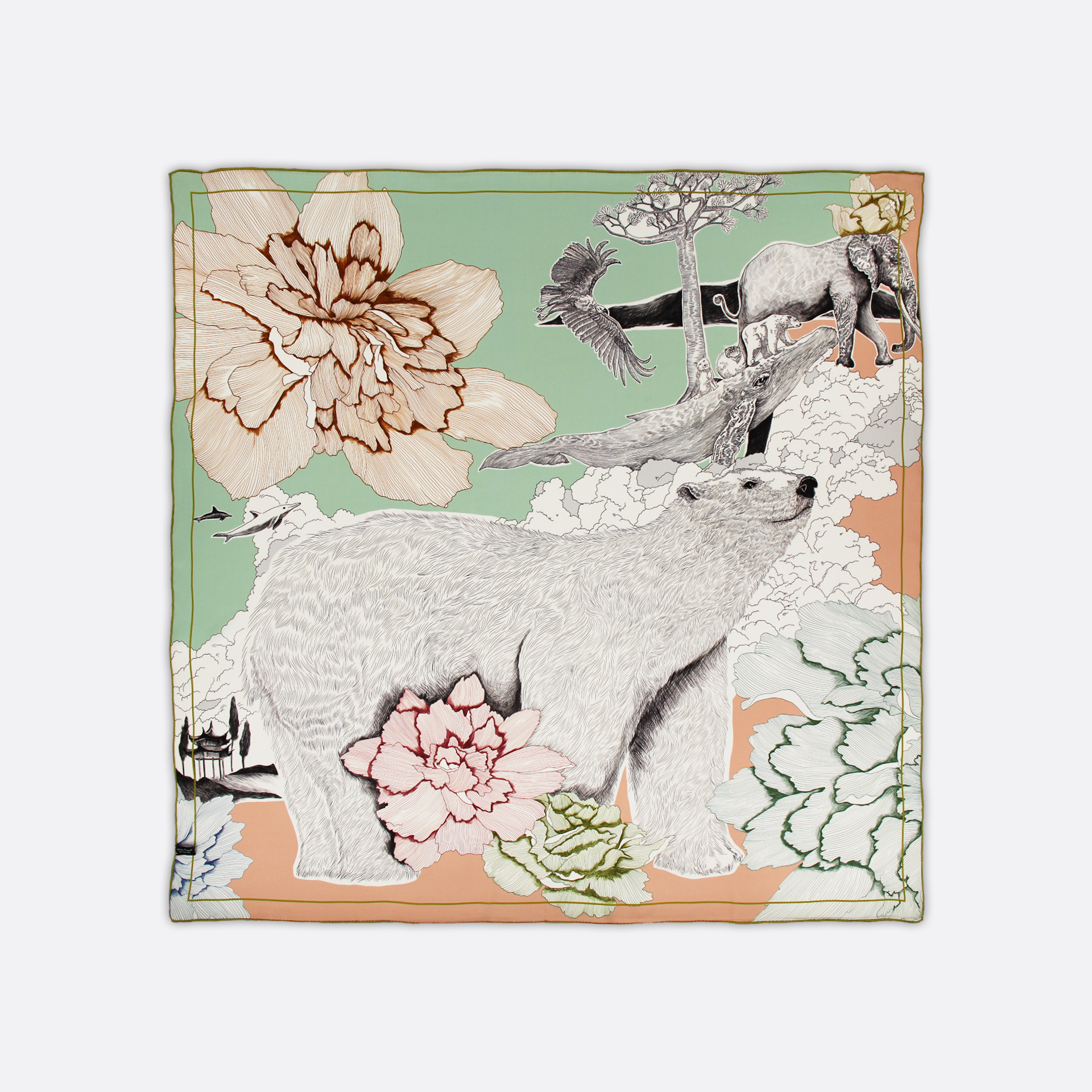 Fauna Floris Scarf 01-108