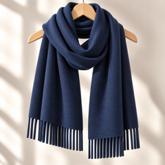 100% Mongolian Wool Plain Scarf