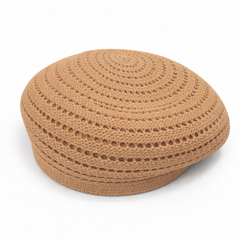 Béret en maille réglable Aurora