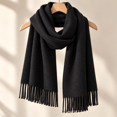 100% Mongolian Wool Plain Scarf