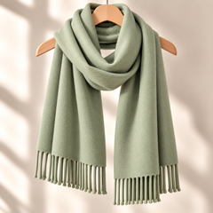 100% Mongolian Wool Plain Scarf