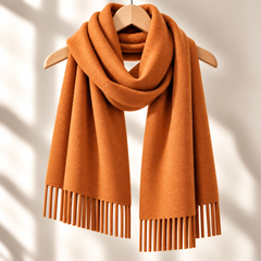 100% Mongolian Wool Plain Scarf
