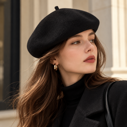 Béret chic Spectrum en laine / 100% Laine